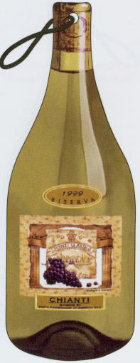 Wine Bottle Cheese Server-Chianti-0