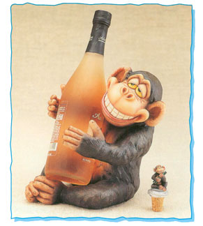 Monkey Wine Holder-0