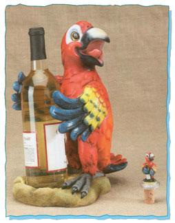 Parrot Wine Holder-0