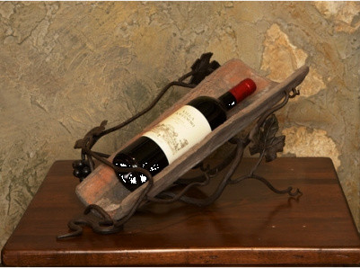 Tile Wine Holder - 1 Bottle-0