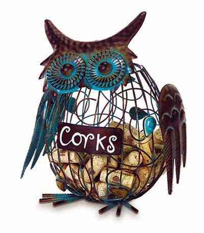 Cork Caddy Owl-0