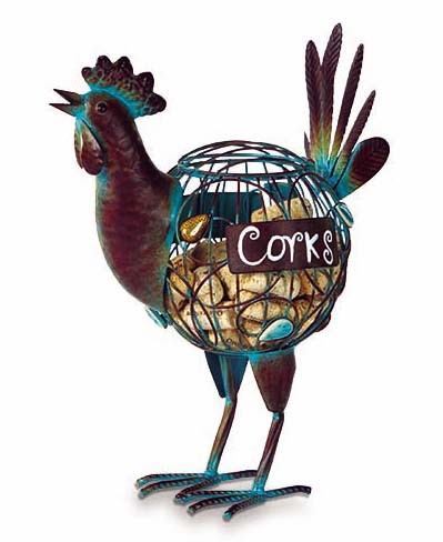 Rooster Cork Cage-0