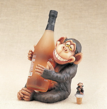 Monkey Wine Holder-0